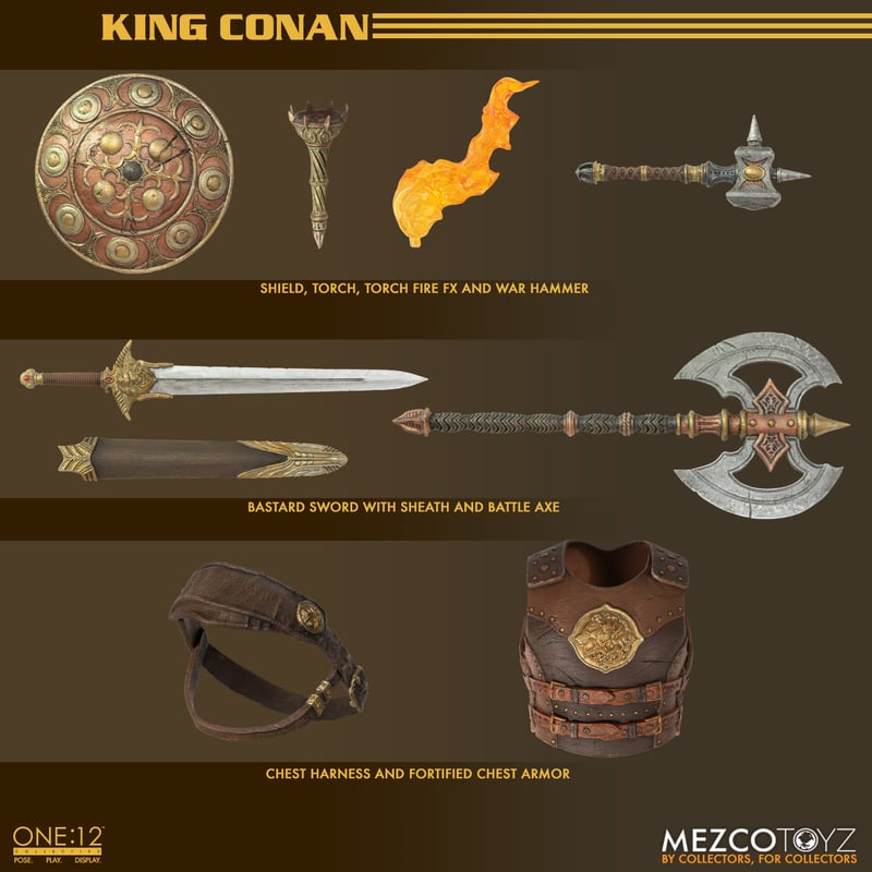 PRE-ORDER Mezco - One:12 Collective - King Conan