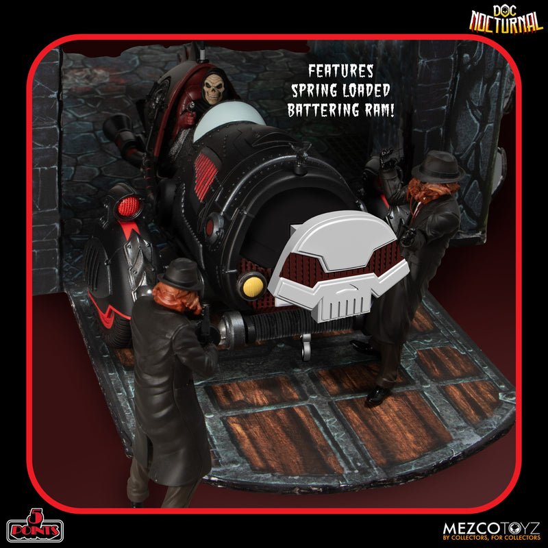 PRE-ORDER Mezco - 5 Points - Doc Nocturnal - Nocturnal Tower Playset