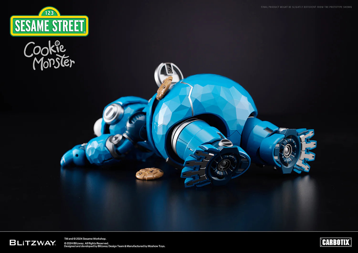 PRE-ORDER Blitzway - CARBOTIX - Sesame Street - Cookie Monster