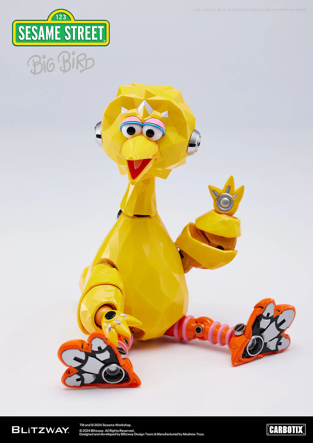 PRE-ORDER Blitzway - CARBOTIX - Sesame Street - Big Bird