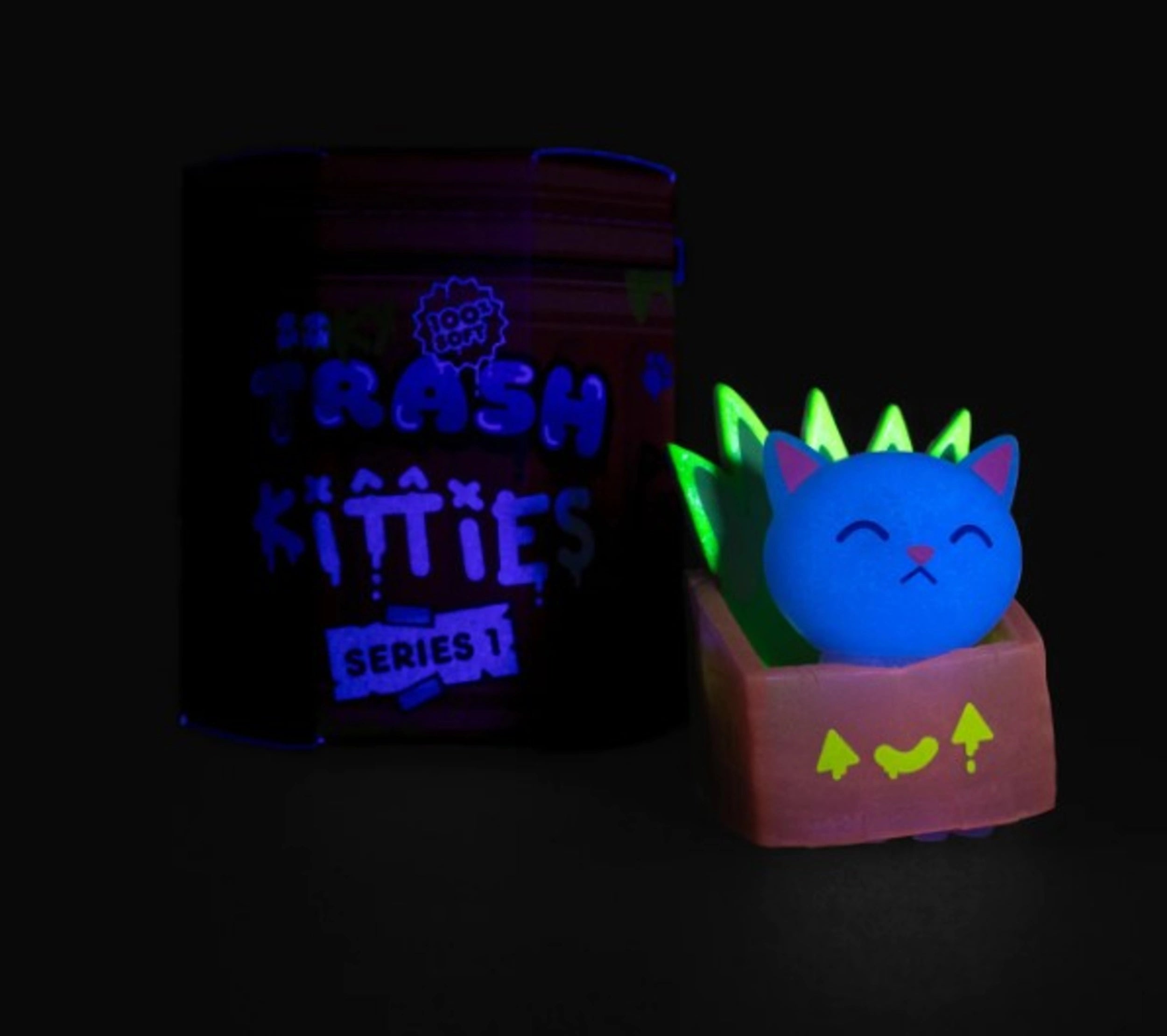 IN-STOCK 100% Soft - Spooky Trash Kitties  Series 1