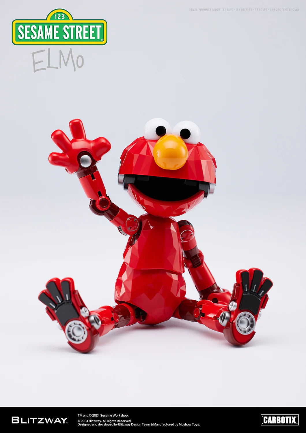 PRE-ORDER Blitzway - CARBOTIX - Sesame Street - Elmo