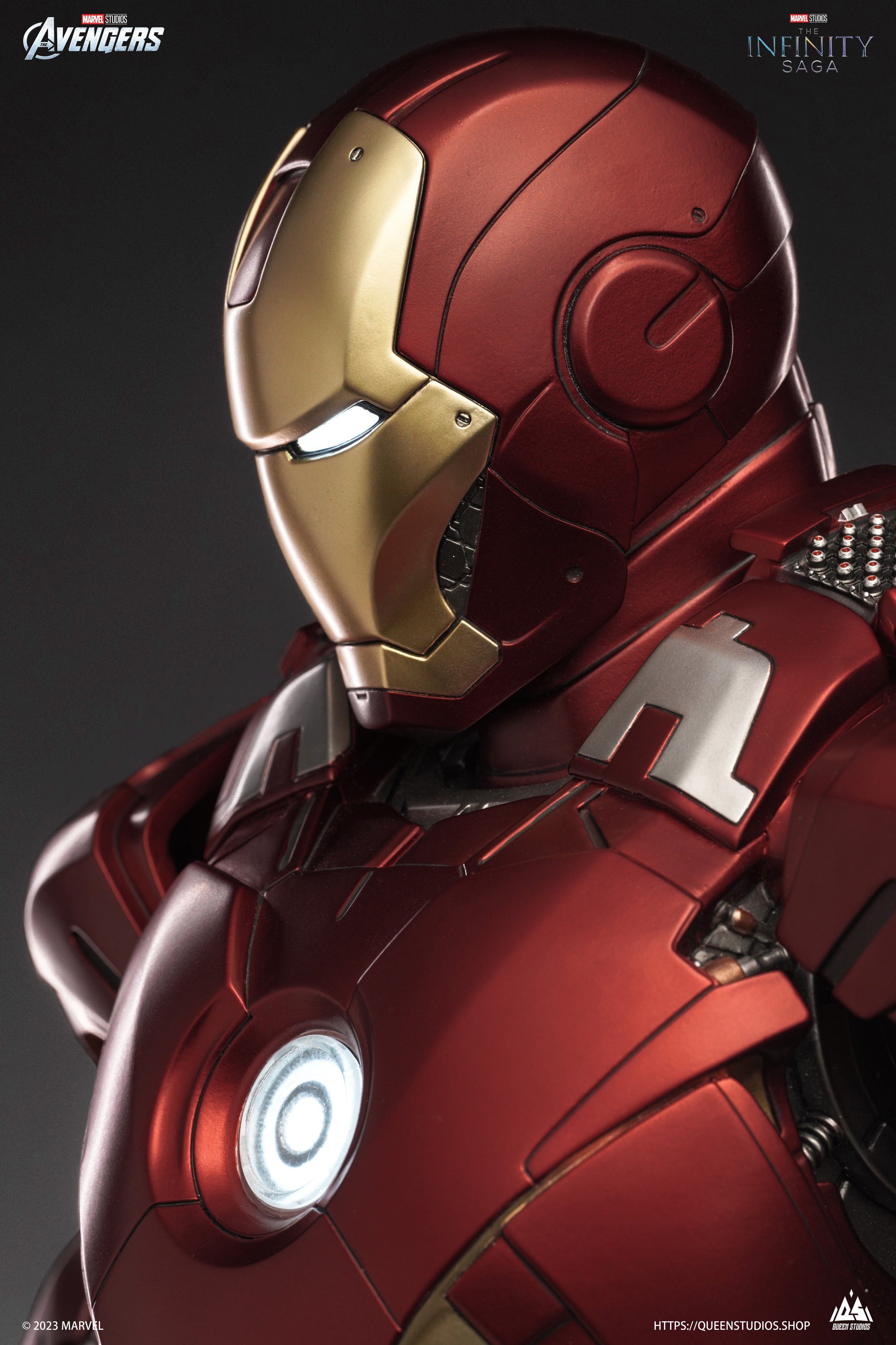 PRE-ORDER Queen Studios - The Avengers - Iron Man Mark 7 1/3
