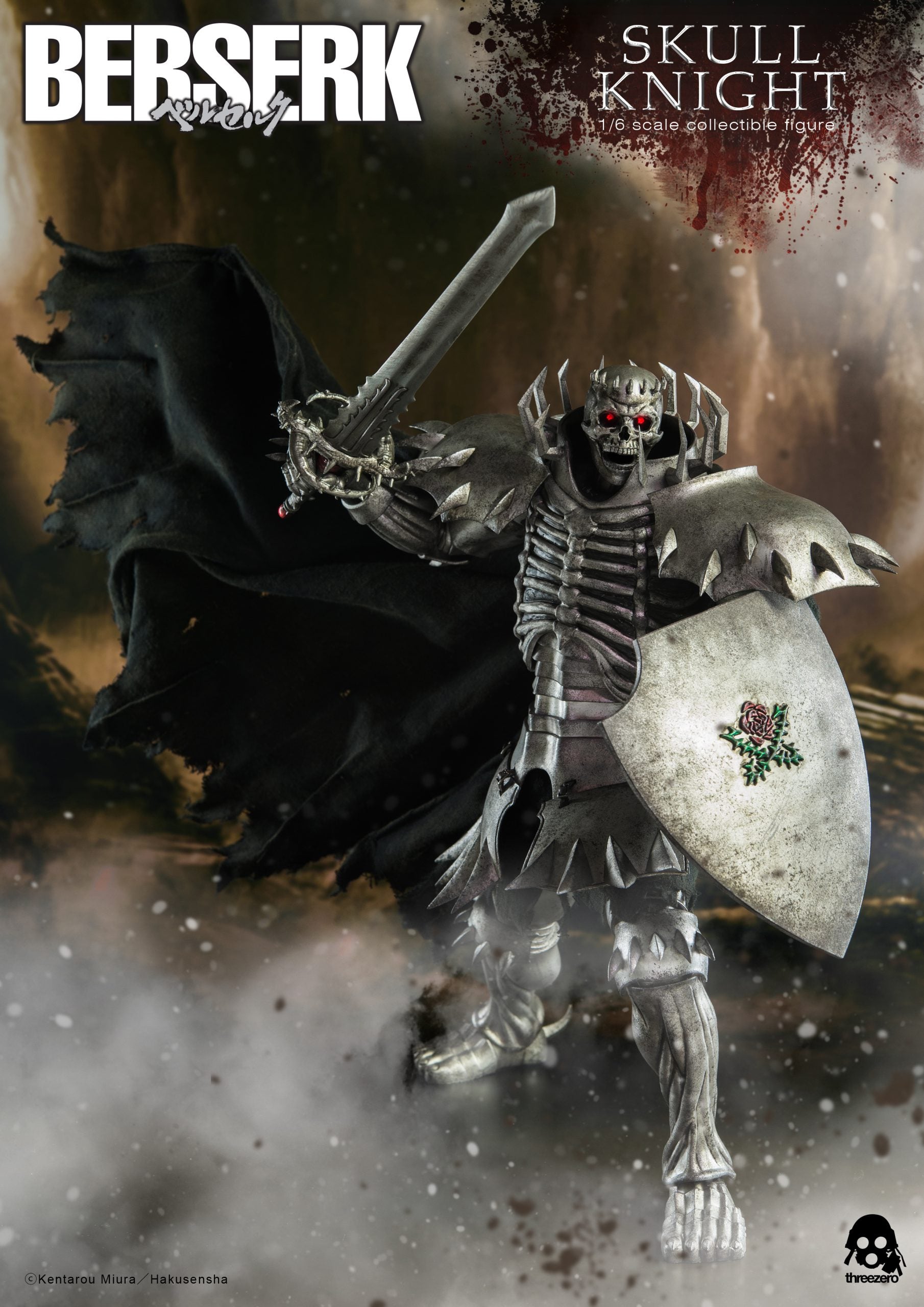 PRE-ORDER threezero - BERSERK - Skull Knight: Exclusive Ver. 1/6