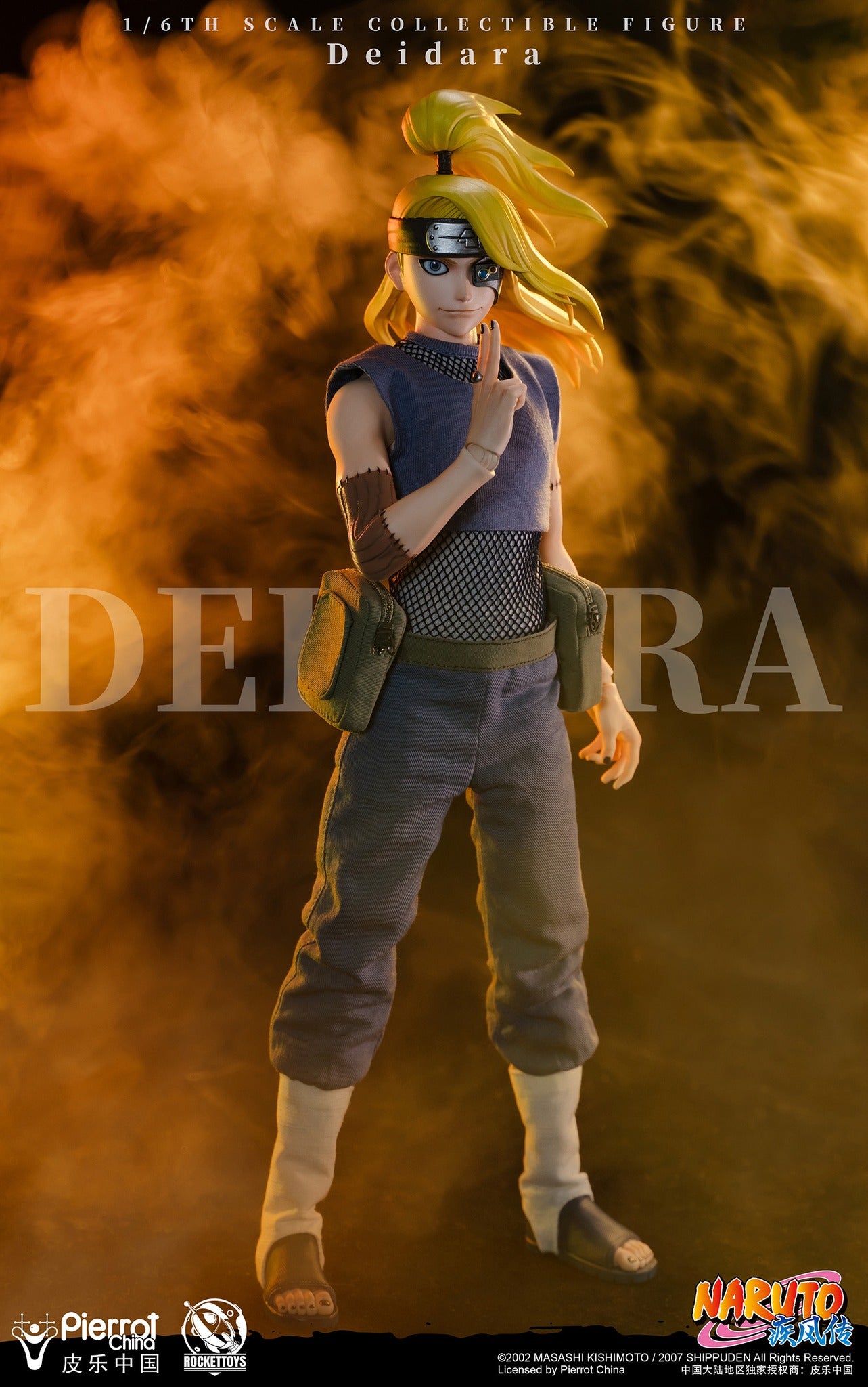 PRE-ORDER Rockettoys - Naruto Shippuden - Deidara 1/6