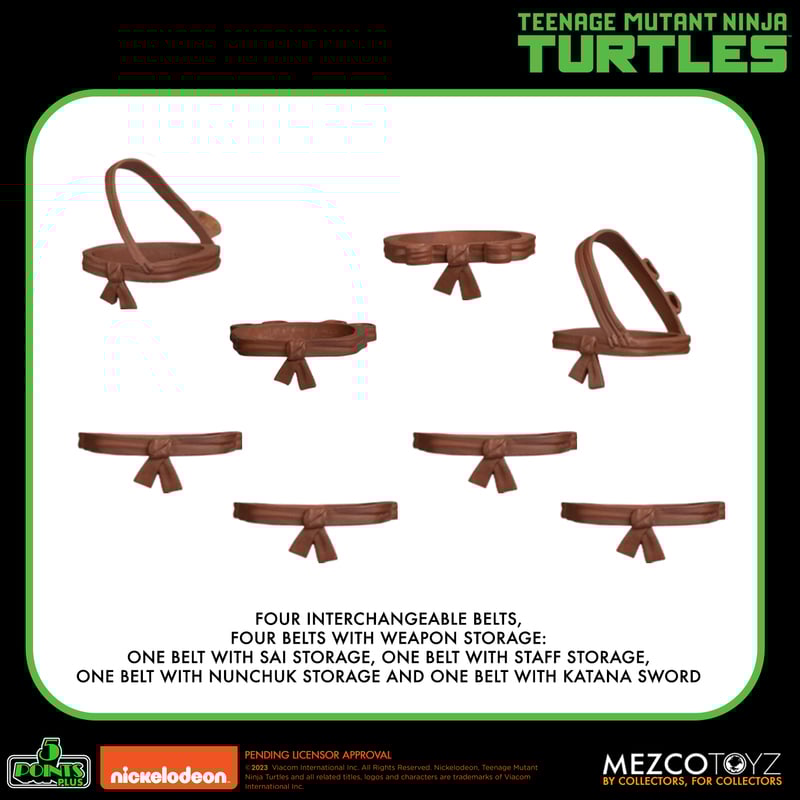 PRE-ORDER Mezco - 5 Points - Teenage Mutant Ninja Turtles Deluxe Set