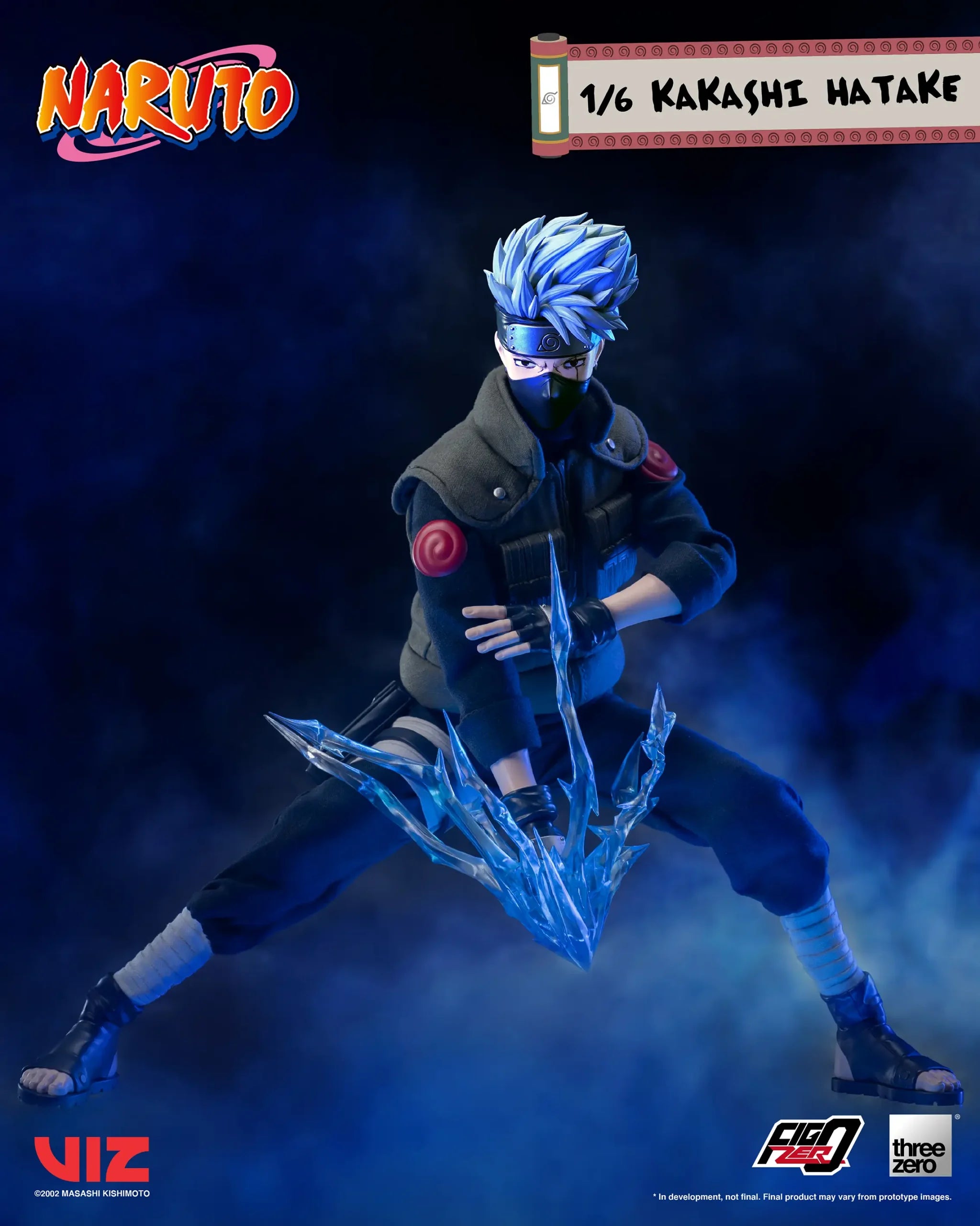 PRE-ORDER threezero - FigZero - Naruto - Kakashi Hatake 1/6
