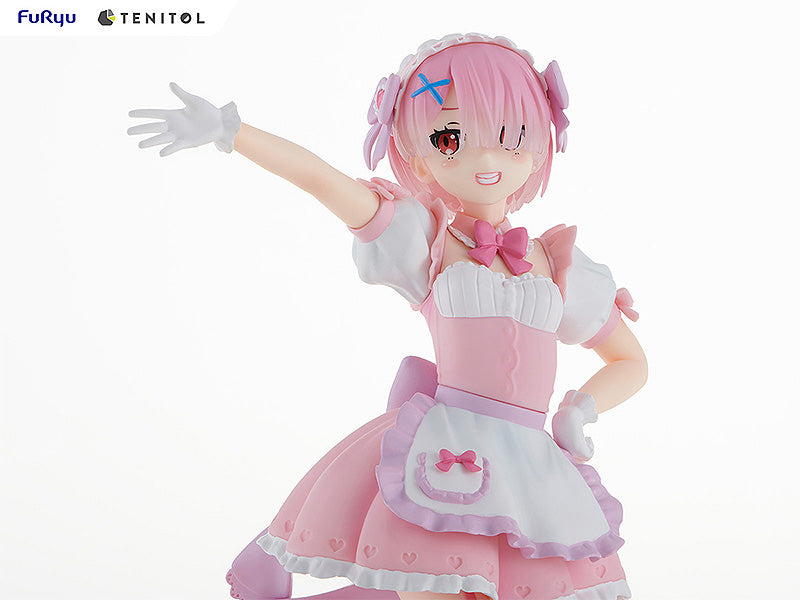 PRE-ORDER FuRyu - TENITOL - Re:ZERO -Starting Life in Another World- - Yumekawa Maid Rem & Ram: Set With Bonus