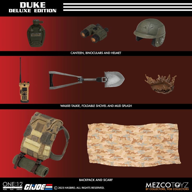 PRE-ORDER Mezco - One:12 Collective - G.I. Joe: - Duke: Deluxe Edition