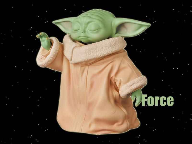 IN-STOCK Medicom Toy - Ultra Detail Figure - Star Wars: The Mandalorian - The Child (Grogu): Force
