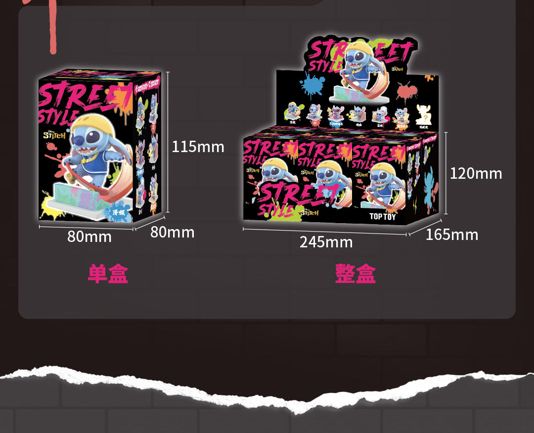 PRE-ORDER Top Toy - Disney - Stitch: Street Style [Box of 6]