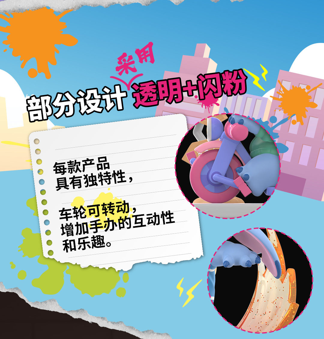 PRE-ORDER Top Toy - Disney - Stitch: Street Style [Box of 6]