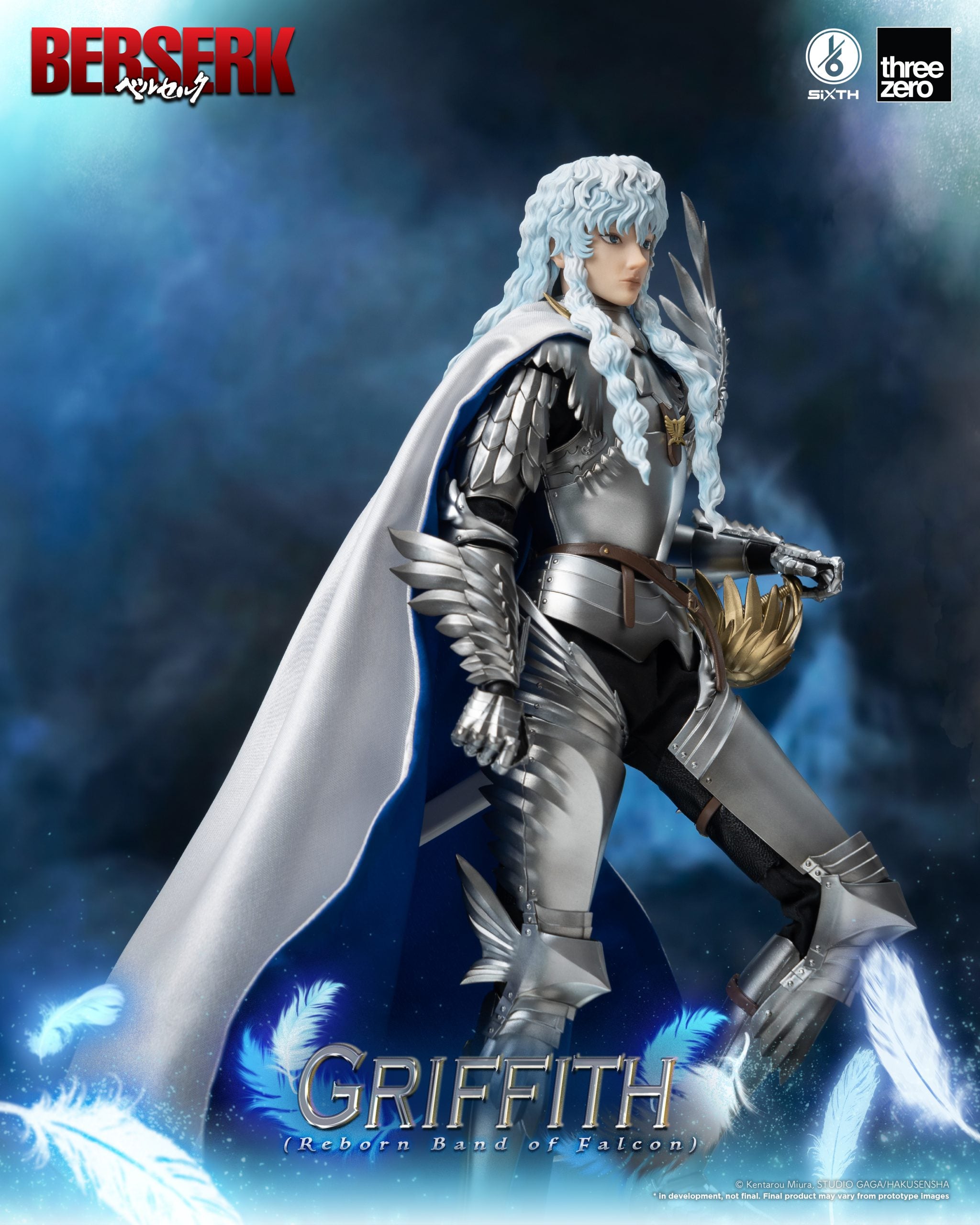 PRE-ORDER threezero - BERSERK - Griffith: Reborn Band of Falcon 1/6