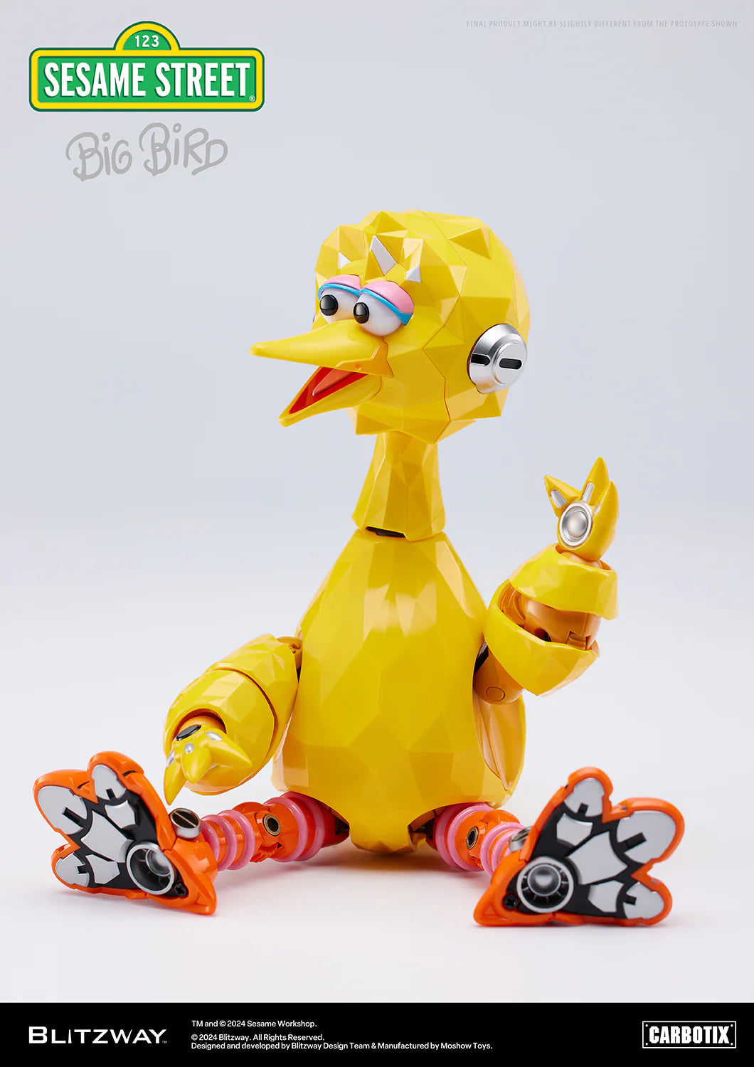 PRE-ORDER Blitzway - CARBOTIX - Sesame Street - Big Bird
