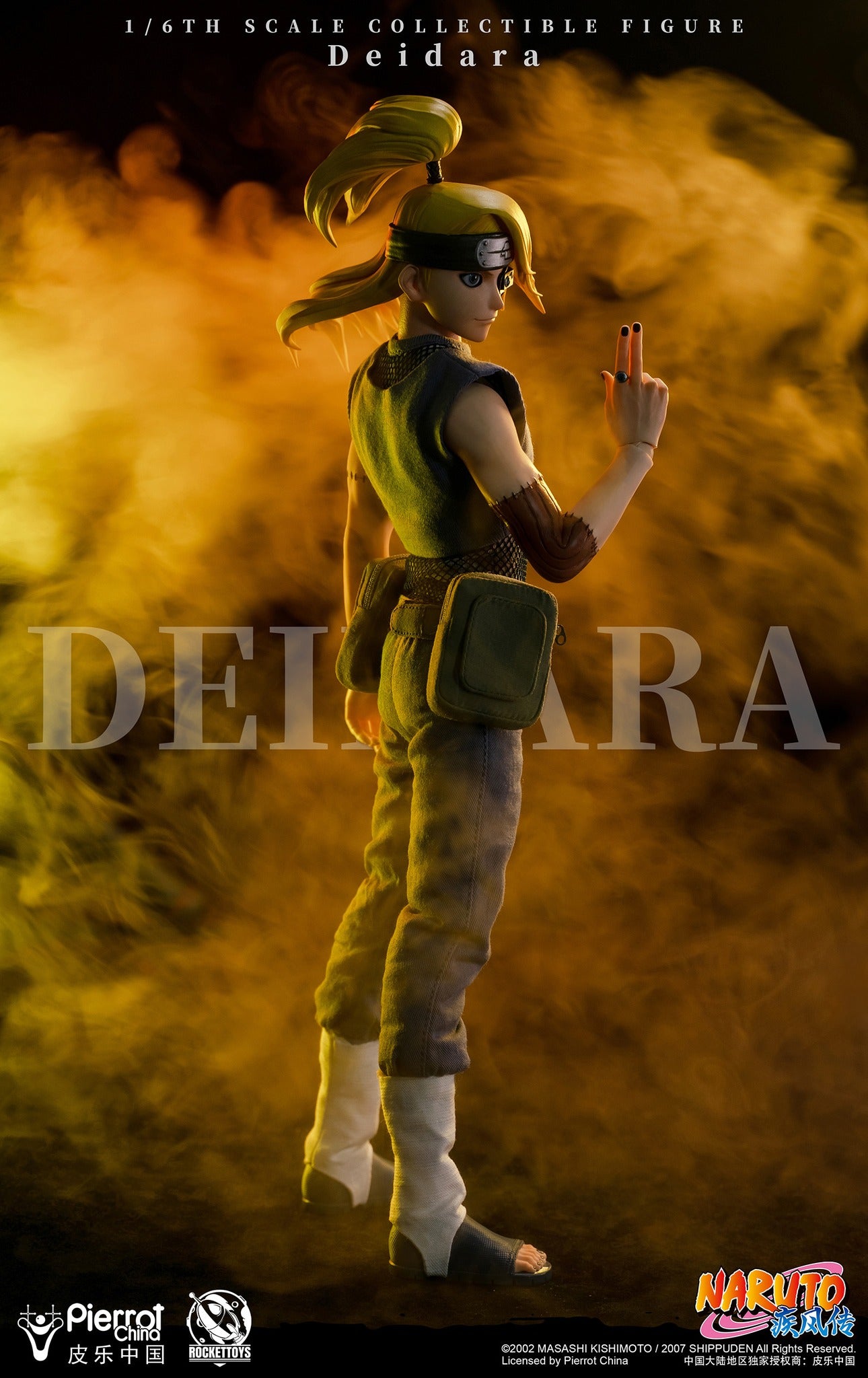 PRE-ORDER Rockettoys - Naruto Shippuden - Deidara 1/6