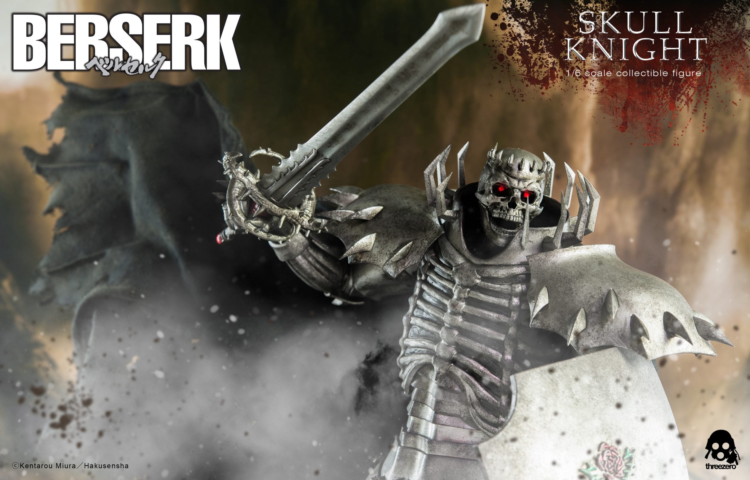 PRE-ORDER threezero - BERSERK - Skull Knight: Exclusive Ver. 1/6
