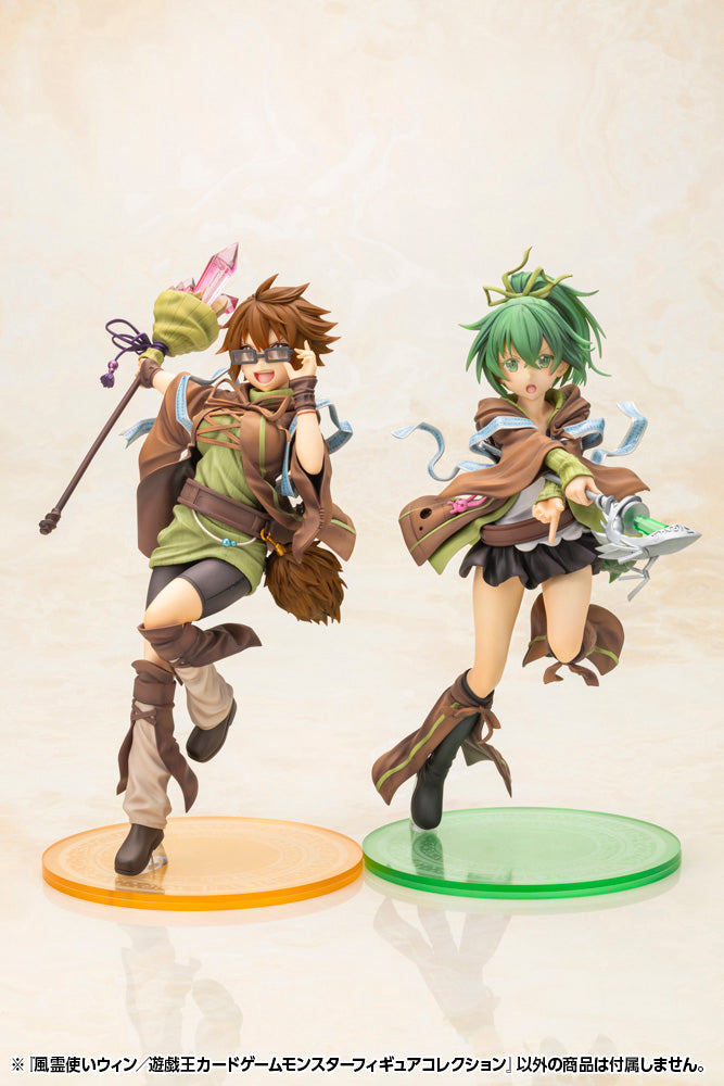 SPECIAL ORDER Kotobukiya - Yu-Gi-Oh! CARD GAME Monster Figure Collection - Wynn the Wind Charmer 1/7 [EXCLUSIVE]