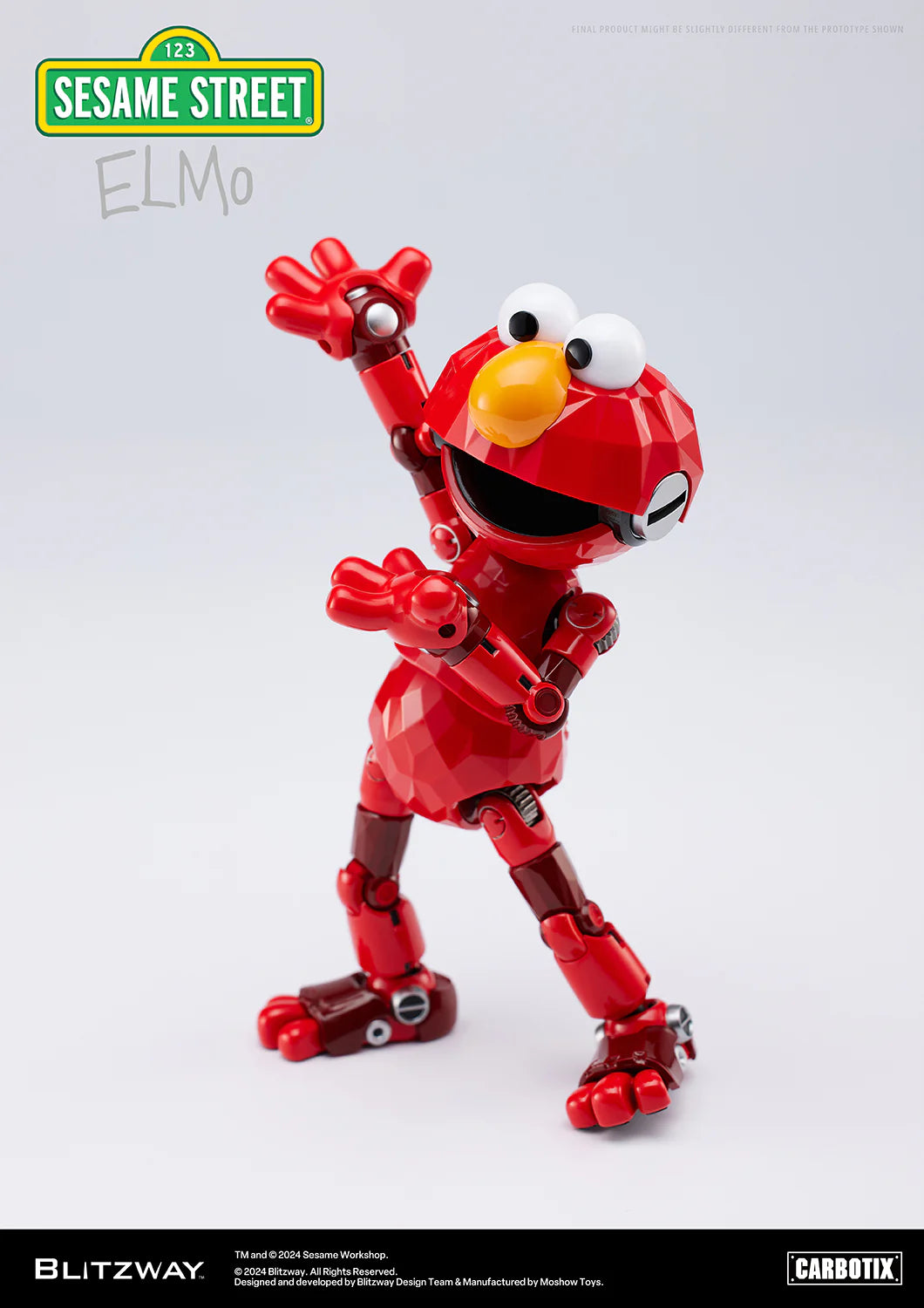 PRE-ORDER Blitzway - CARBOTIX - Sesame Street - Elmo