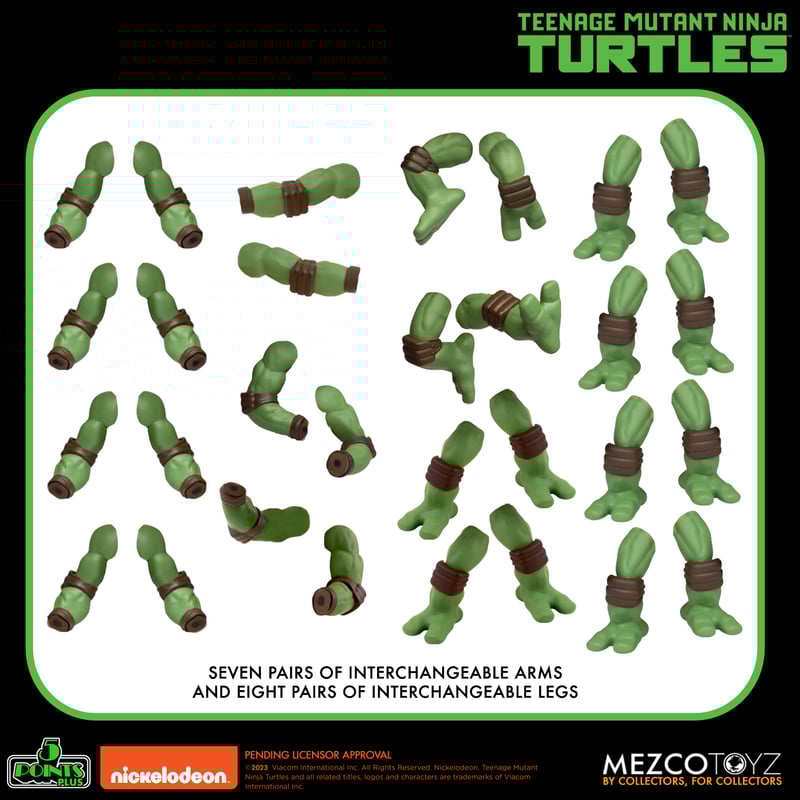PRE-ORDER Mezco - 5 Points - Teenage Mutant Ninja Turtles Deluxe Set