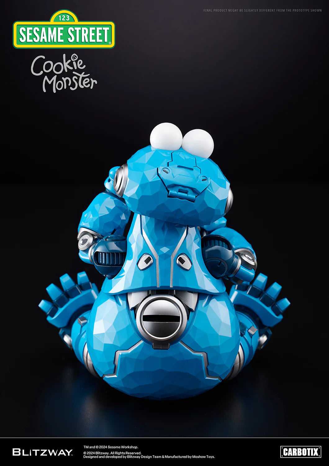 PRE-ORDER Blitzway - CARBOTIX - Sesame Street - Cookie Monster