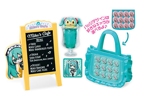 IN-STOCK RE-MENT- Hatsune Miku - Miku's Cafe