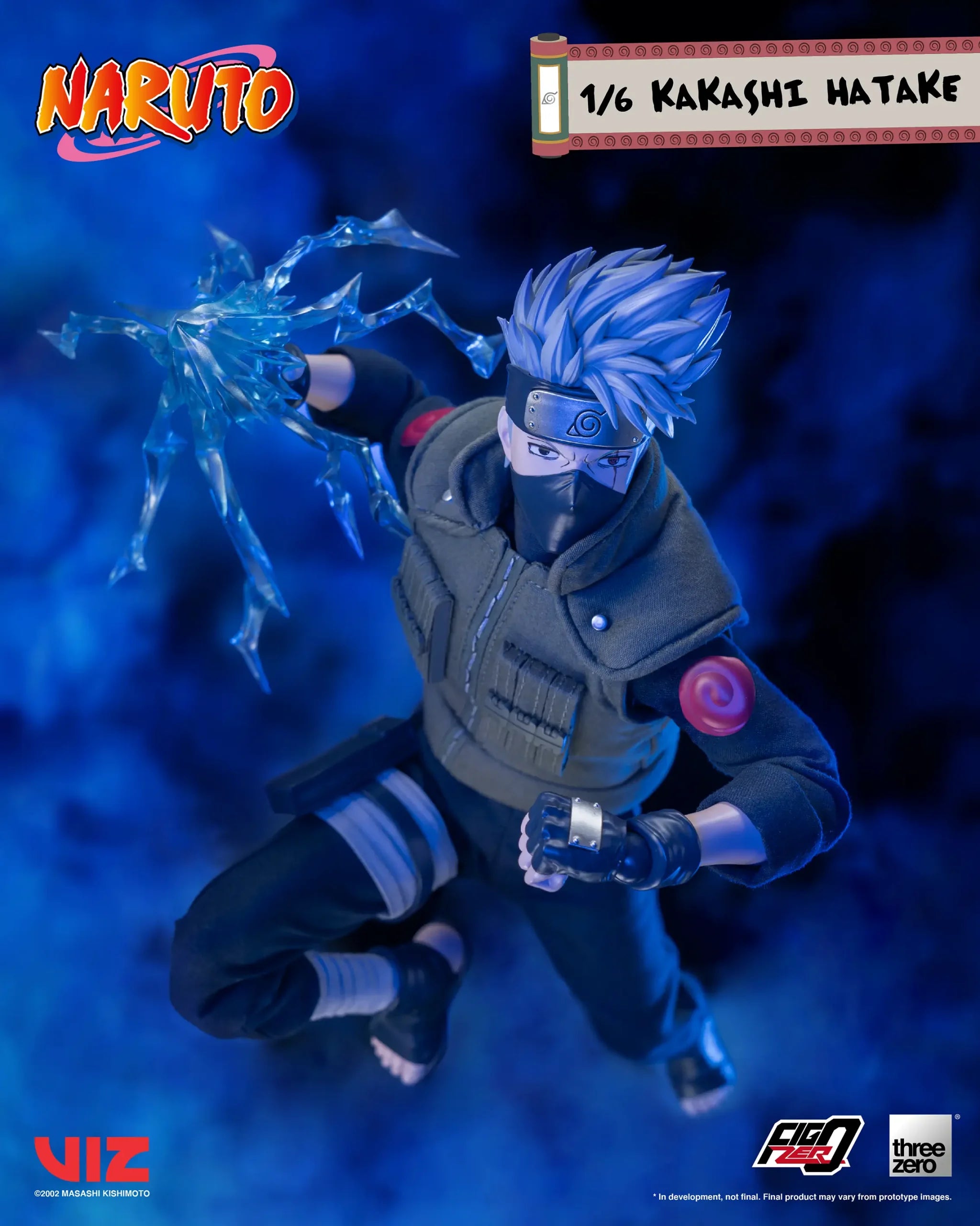 PRE-ORDER threezero - FigZero - Naruto - Kakashi Hatake 1/6