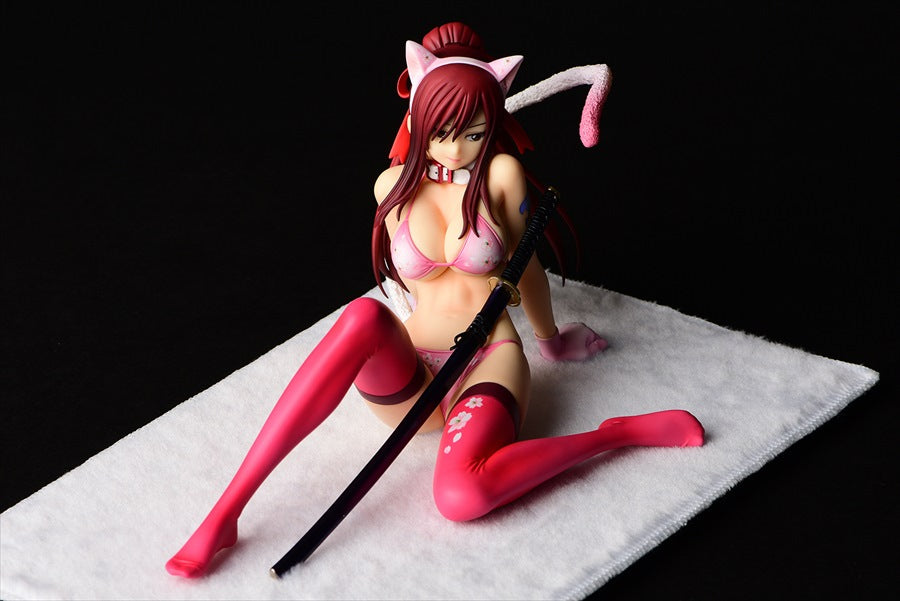 PRE-ORDER Orcatoys - Fairy Tail - Erza Scarlet: Cherry blossom Cat Gravure_Style 1/6