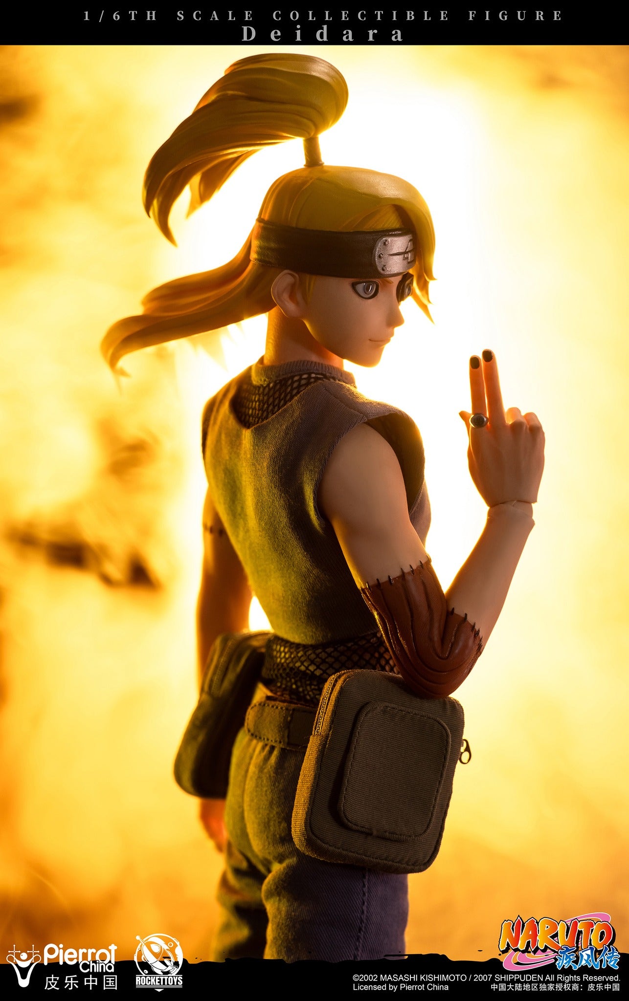 PRE-ORDER Rockettoys - Naruto Shippuden - Deidara 1/6