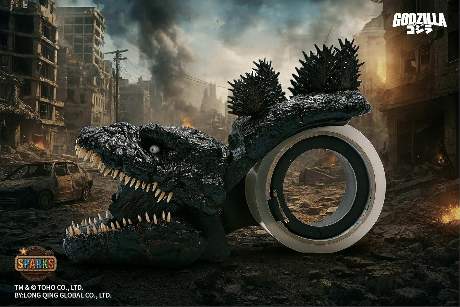 BACK-ORDER Sparks - Shin Godzilla Packaging Tape Cutter [JP]