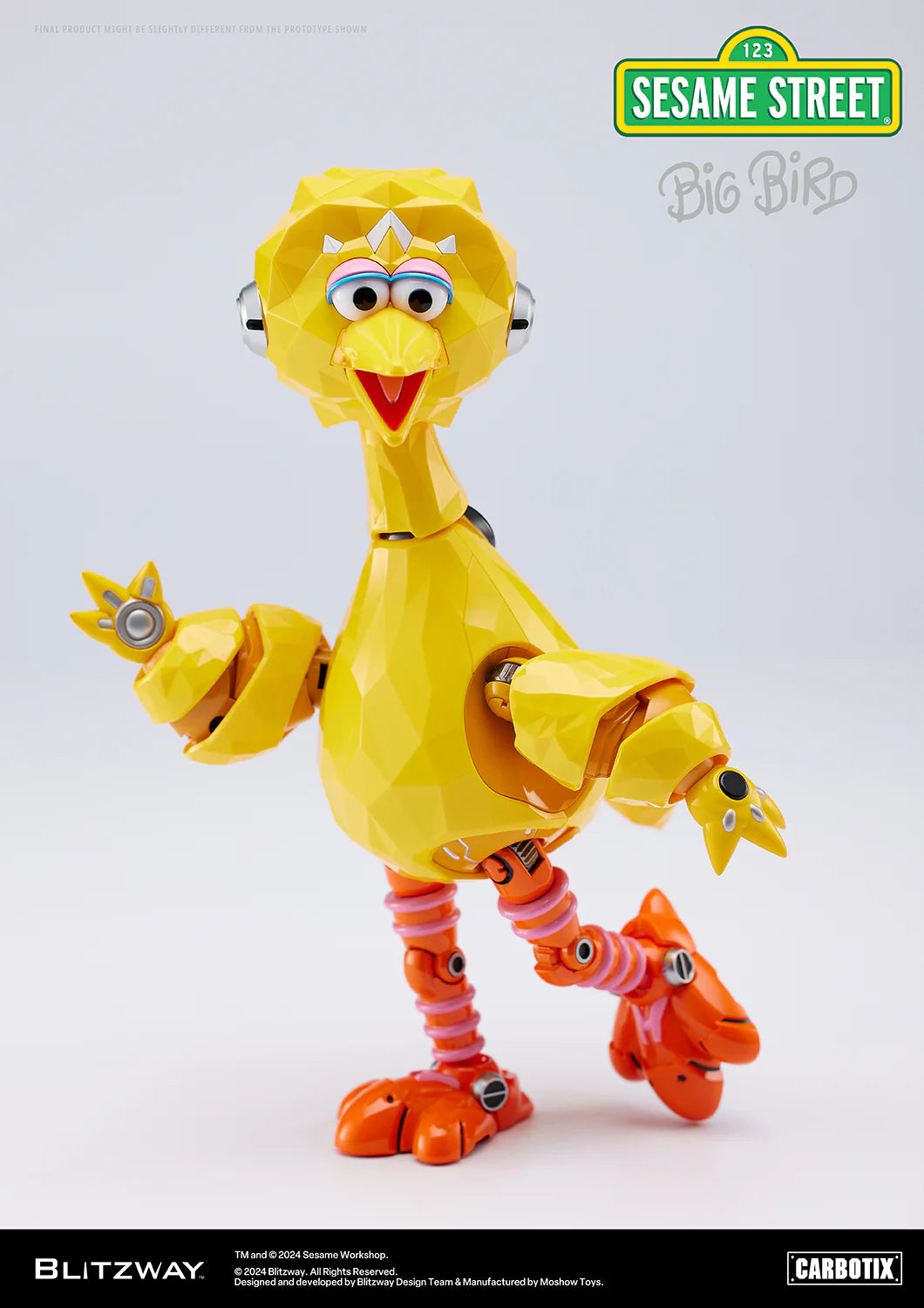 PRE-ORDER Blitzway - CARBOTIX - Sesame Street - Big Bird
