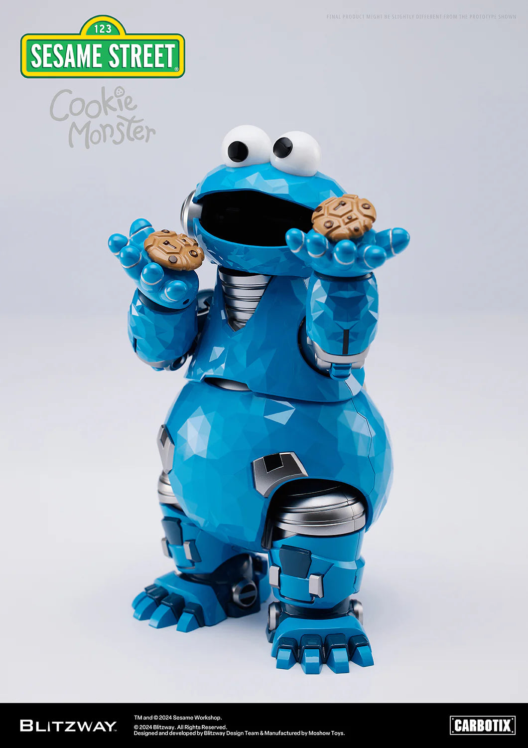 PRE-ORDER Blitzway - CARBOTIX - Sesame Street - Cookie Monster
