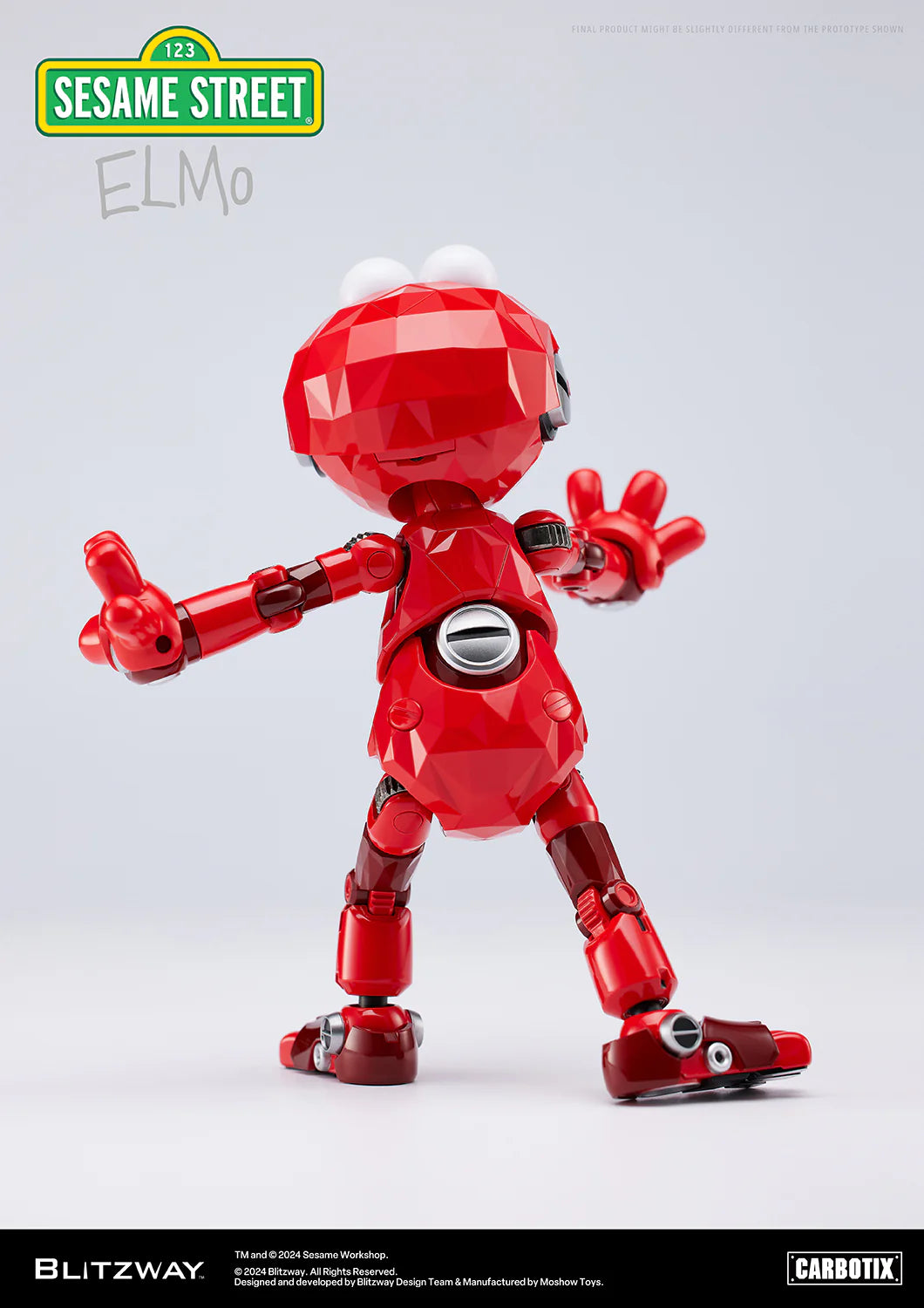PRE-ORDER Blitzway - CARBOTIX - Sesame Street - Elmo