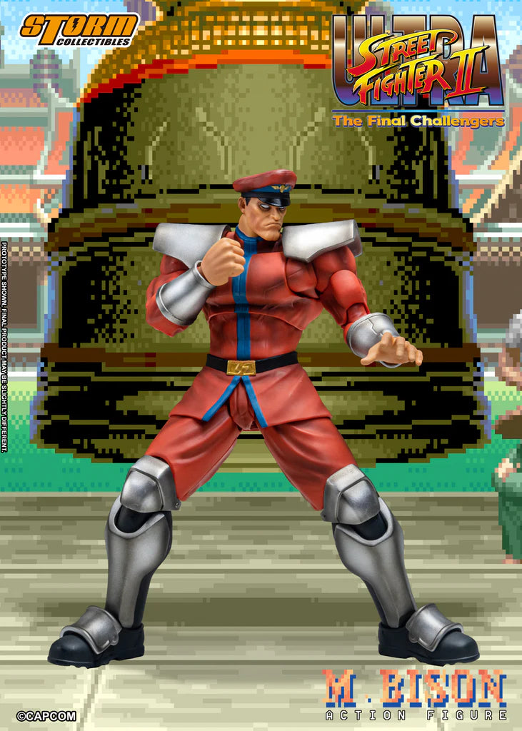 PRE-ORDER Storm Collectibles - Ultra Street Fighter II: The Final Challengers - M. Bison 1/12