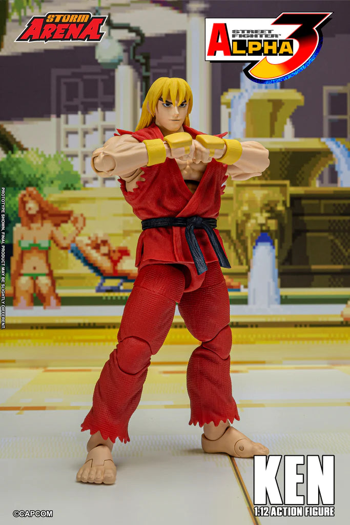 PRE-ORDER Storm Collectibles - Storm Arena - STREET FIGHTER ALPHA 3 - Ken 1/12