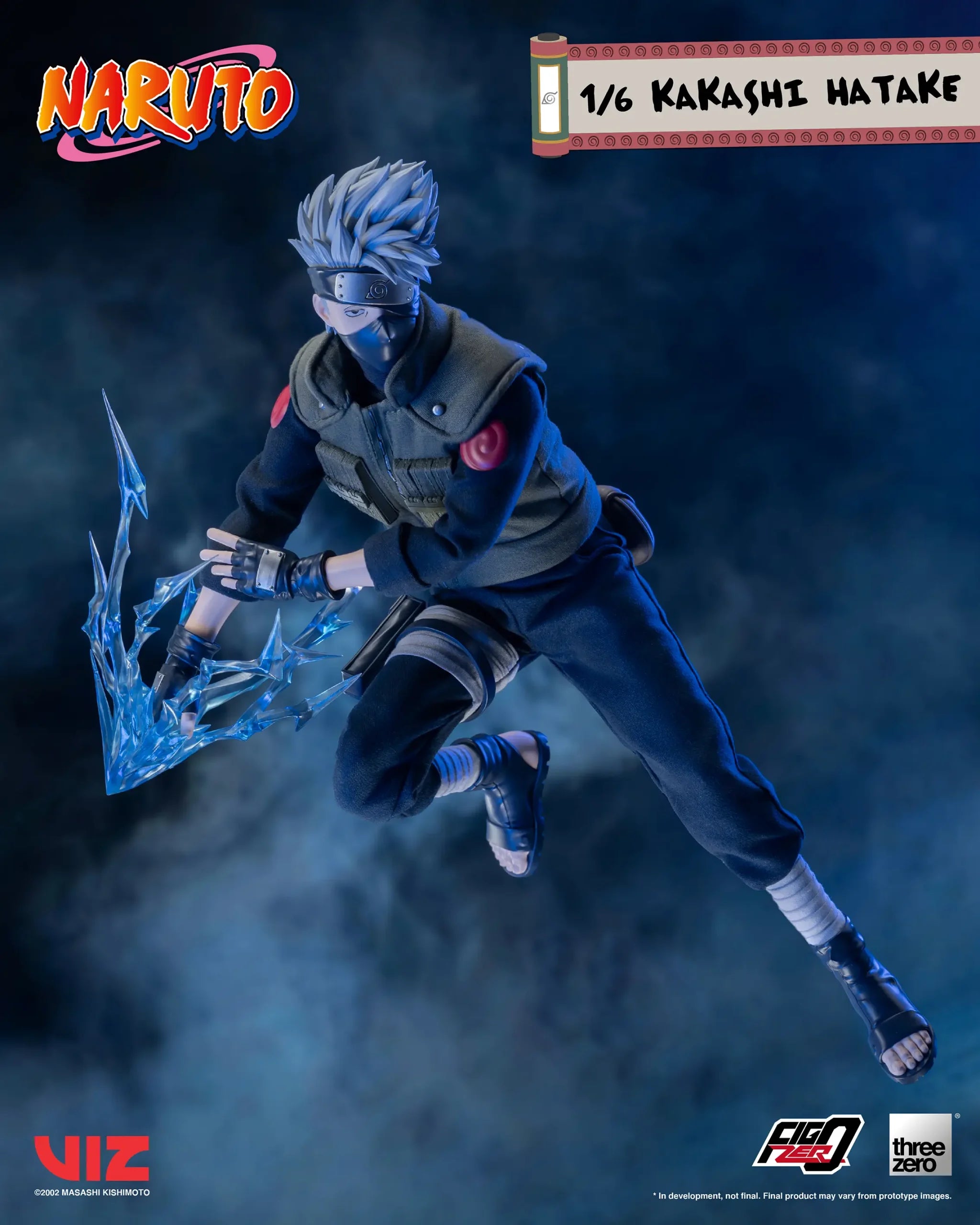PRE-ORDER threezero - FigZero - Naruto - Kakashi Hatake 1/6