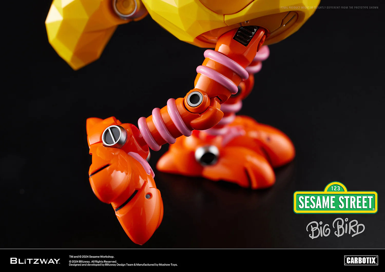 PRE-ORDER Blitzway - CARBOTIX - Sesame Street - Big Bird