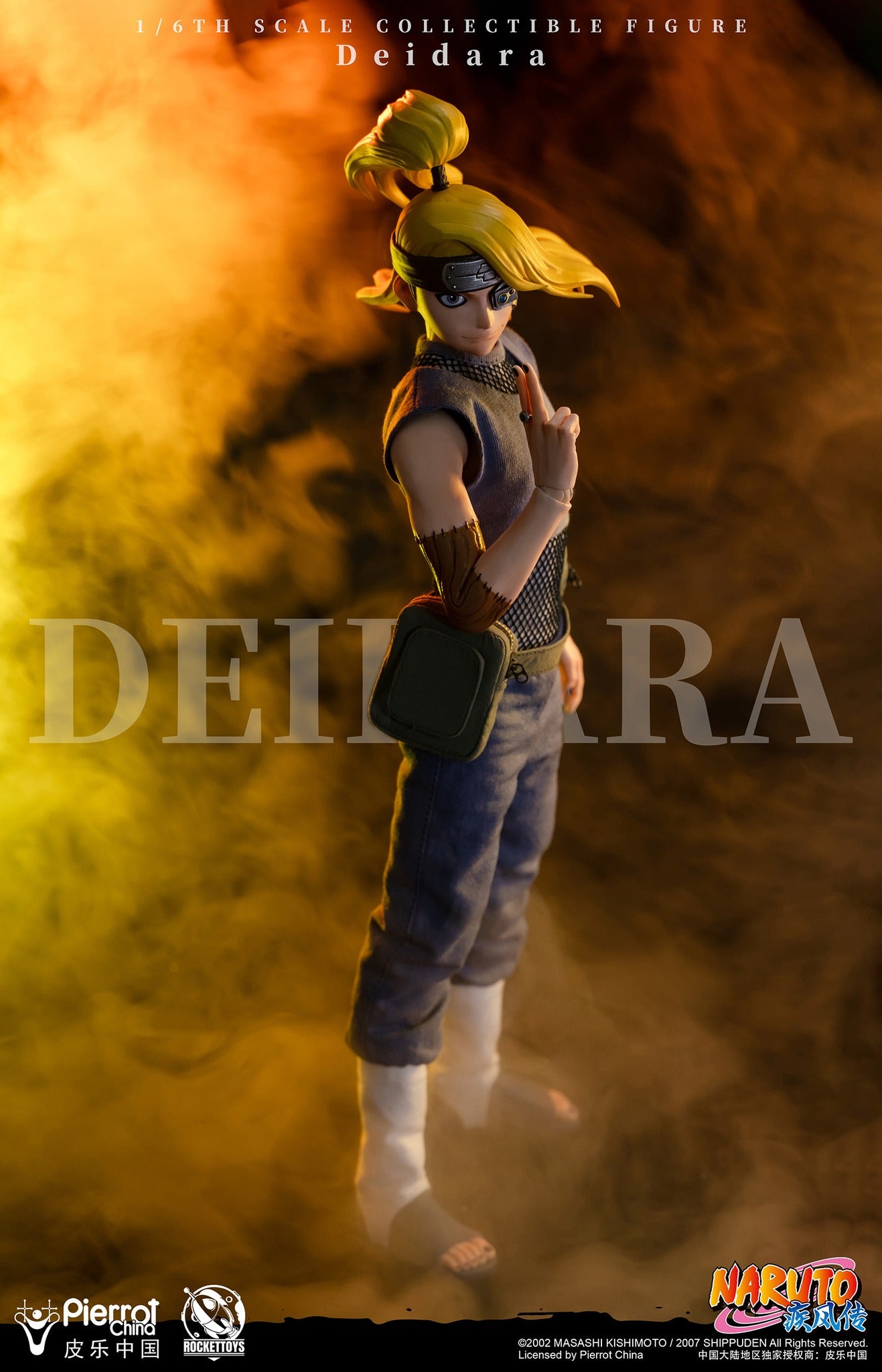 PRE-ORDER Rockettoys - Naruto Shippuden - Deidara 1/6