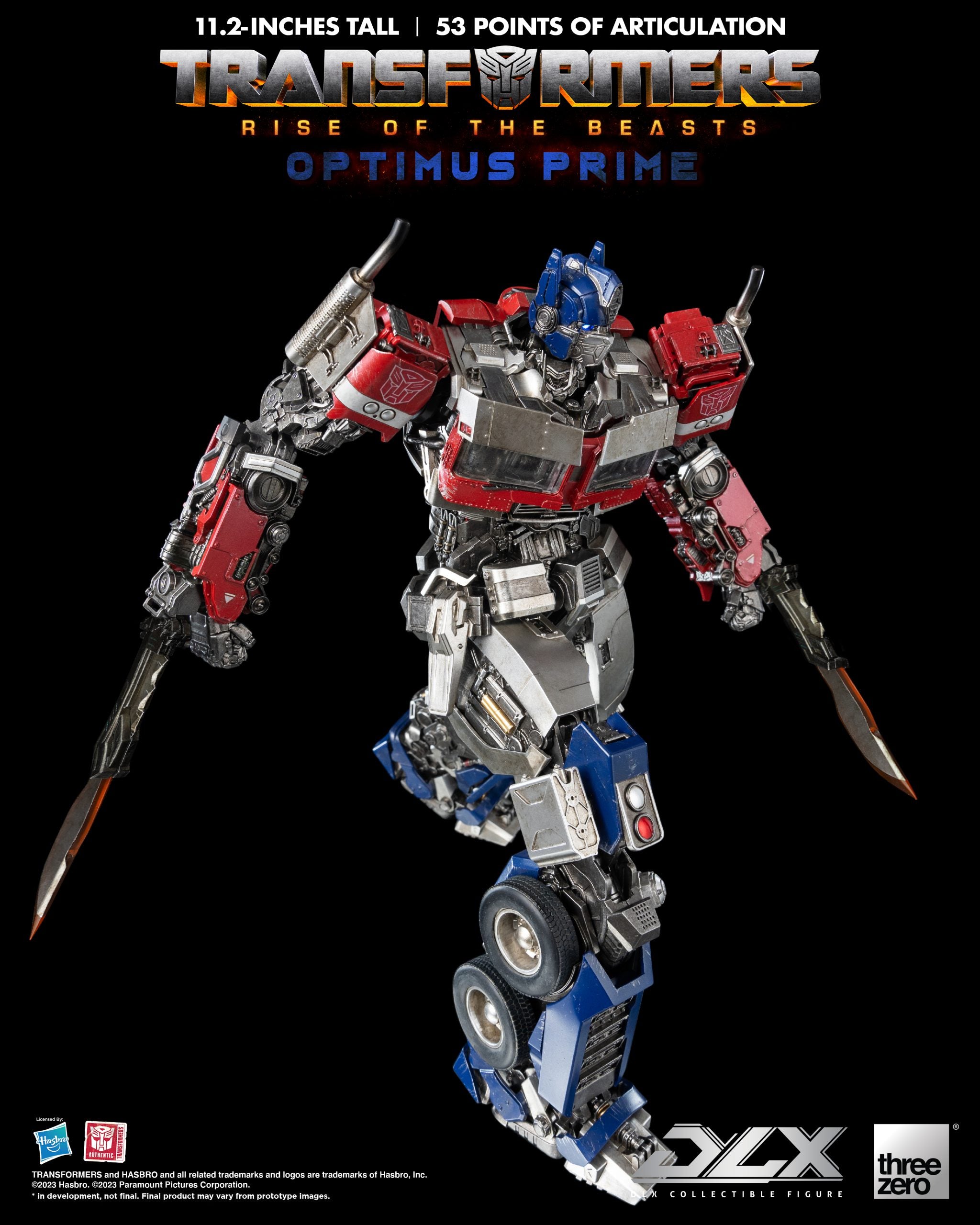PRE-ORDER threezero - Transformers: Rise of the Beasts - DLX Optimus Prime