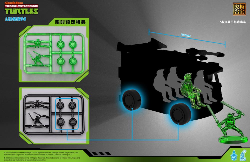 PRE-ORDER Heat Boys - Teenage Mutant Ninja Turtles - Leonardo [September 2024 Release]