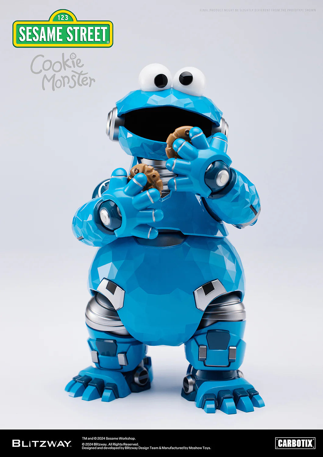 PRE-ORDER Blitzway - CARBOTIX - Sesame Street - Cookie Monster