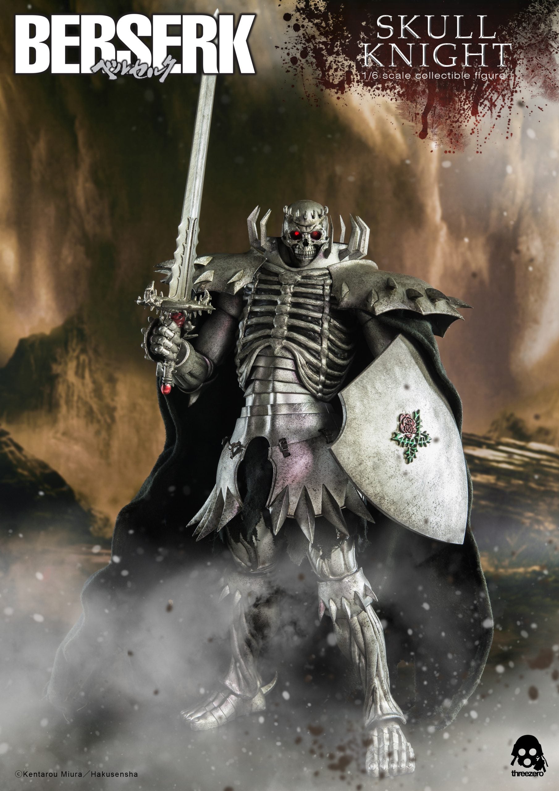 PRE-ORDER threezero - BERSERK - Skull Knight: Exclusive Ver. 1/6