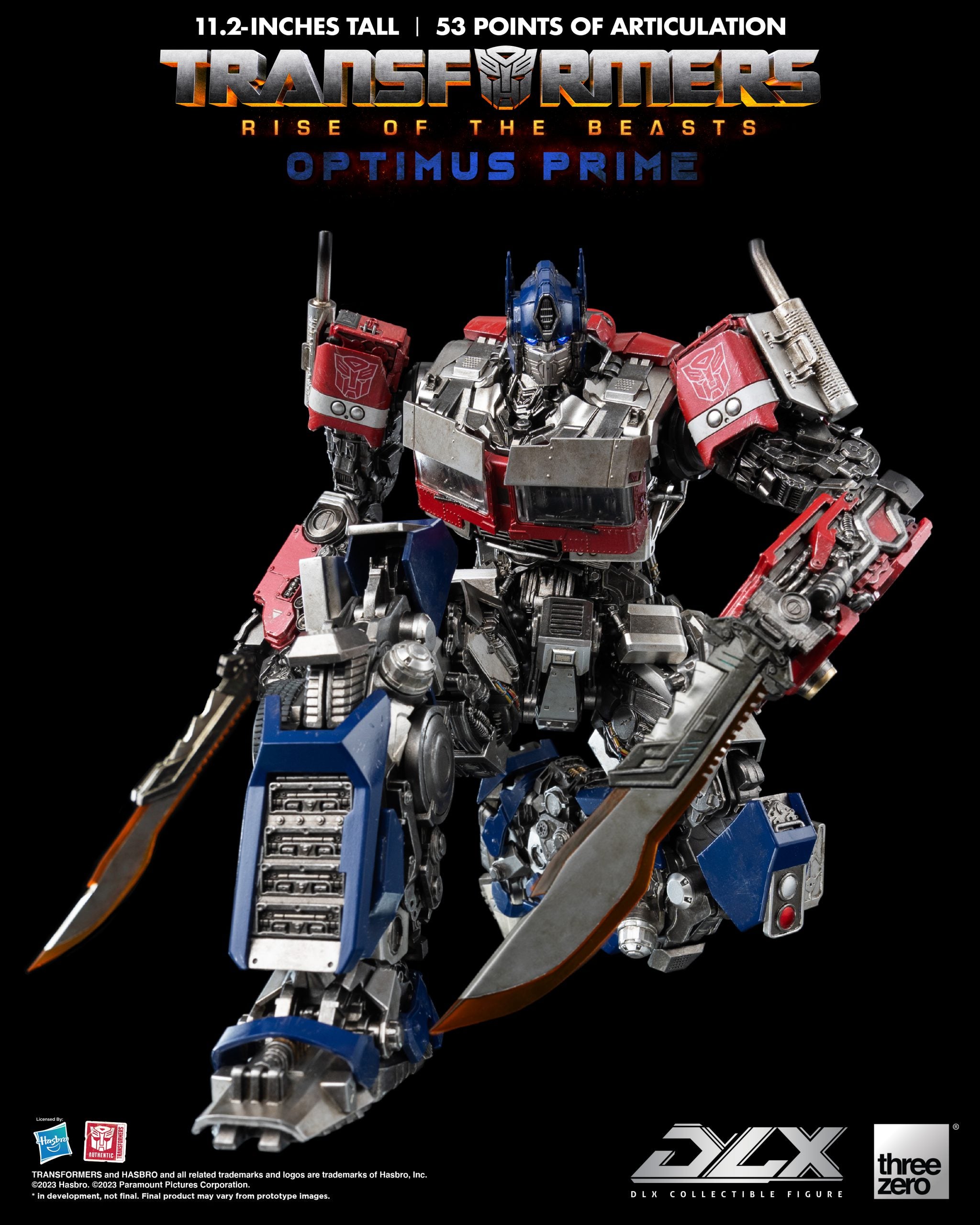 PRE-ORDER threezero - Transformers: Rise of the Beasts - DLX Optimus Prime
