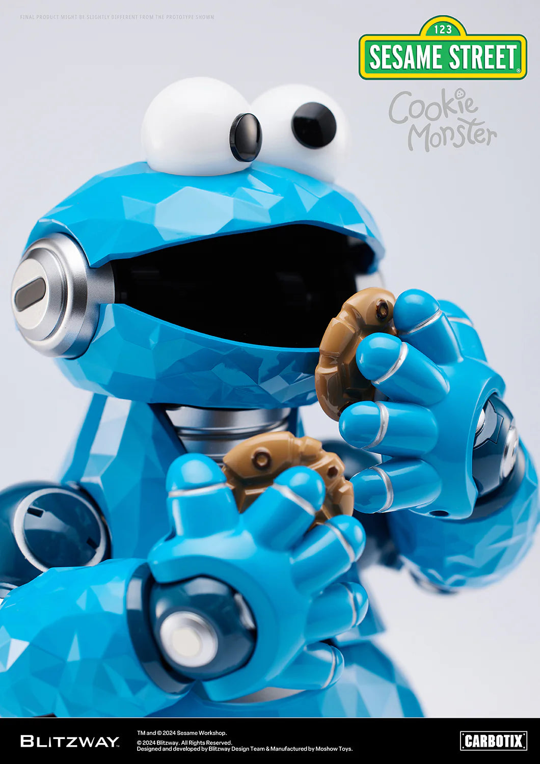 PRE-ORDER Blitzway - CARBOTIX - Sesame Street - Cookie Monster