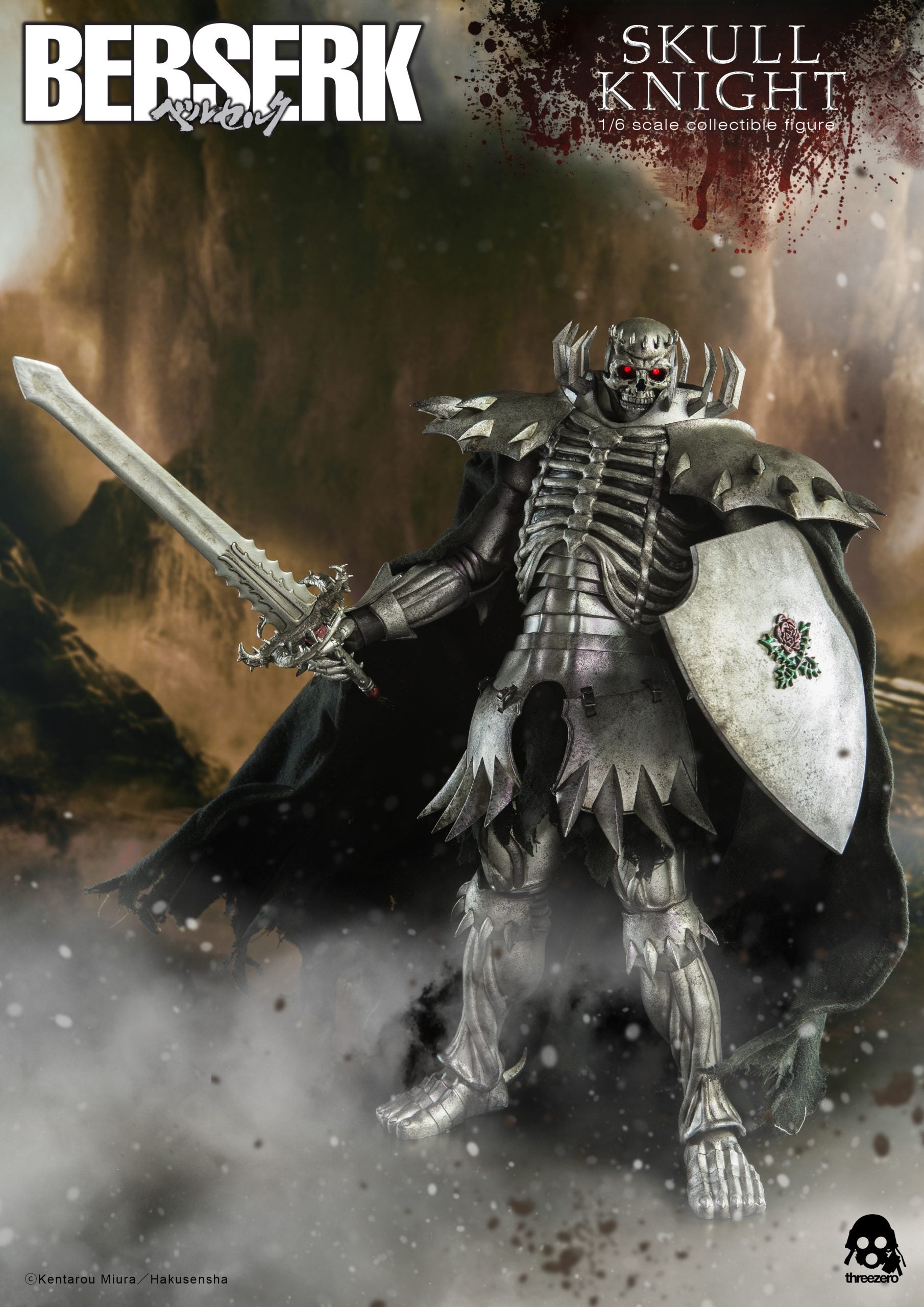 PRE-ORDER threezero - BERSERK - Skull Knight: Exclusive Ver. 1/6