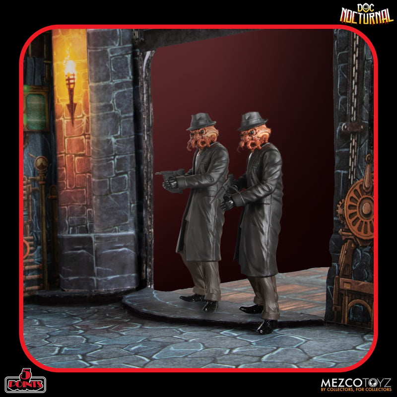 PRE-ORDER Mezco - 5 Points - Doc Nocturnal - Nocturnal Tower Playset