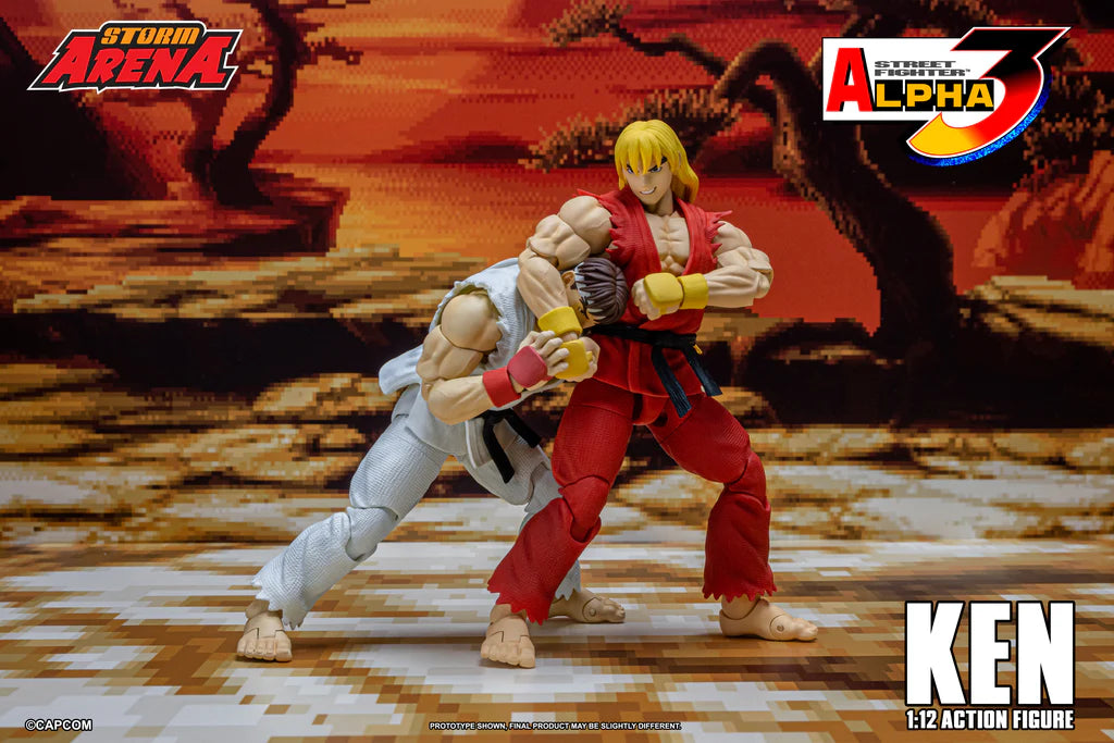 PRE-ORDER Storm Collectibles - Storm Arena - STREET FIGHTER ALPHA 3 - Ken 1/12
