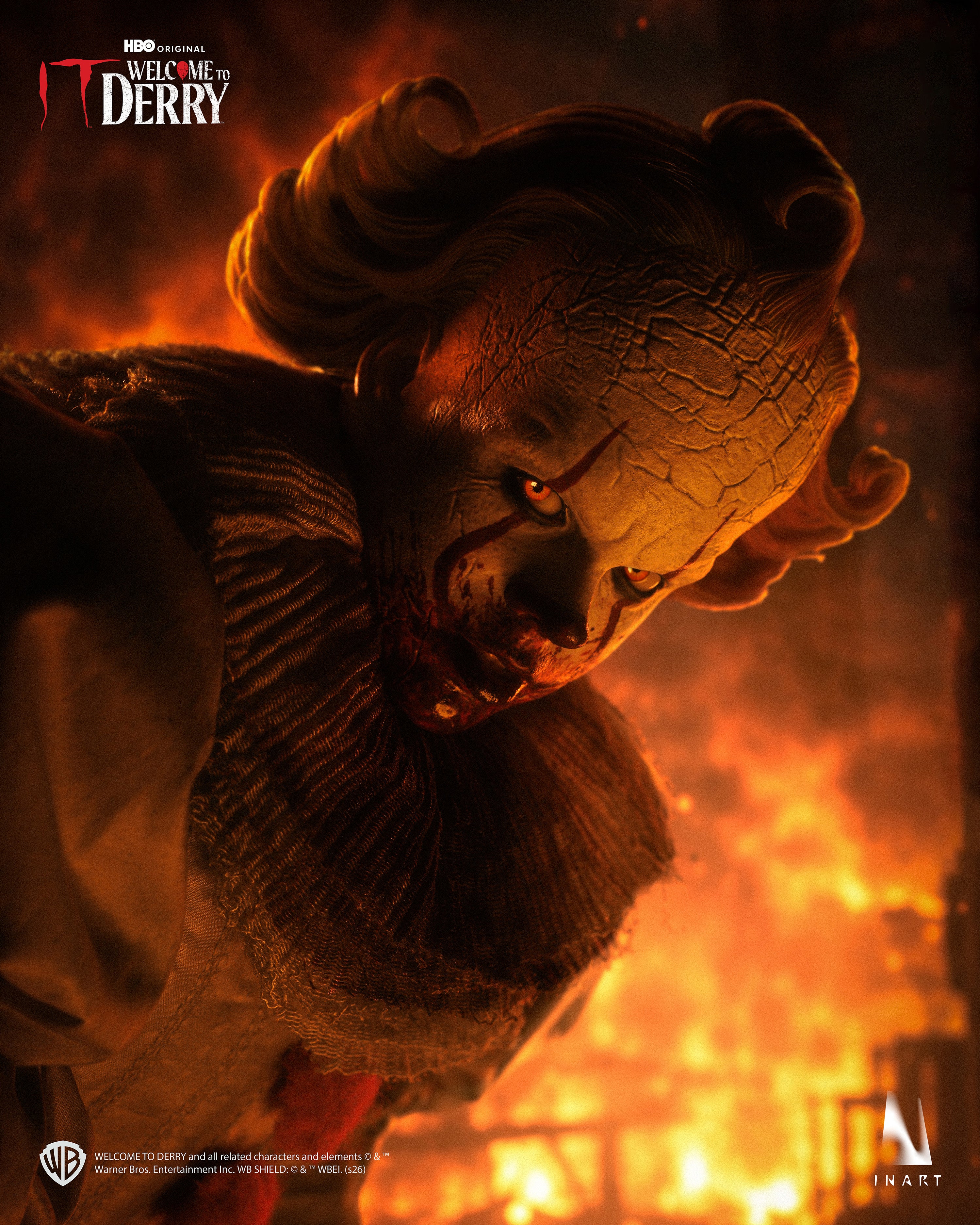 PRE-ORDER INART - IT: Welcome to Derry Season 1 - Pennywise 1/6