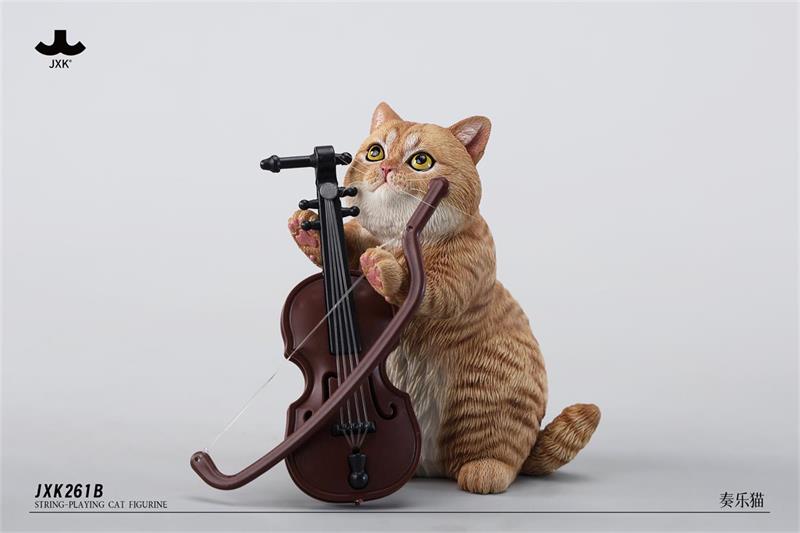 PRE-ORDER JXK - String-Playing Cat: B