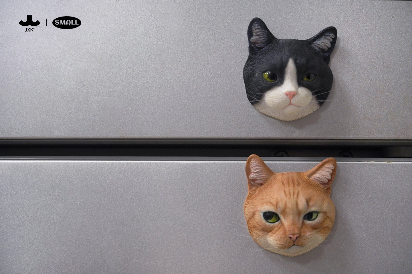 PRE-ORDER JXK - Small Cat Head Fridge Magnet