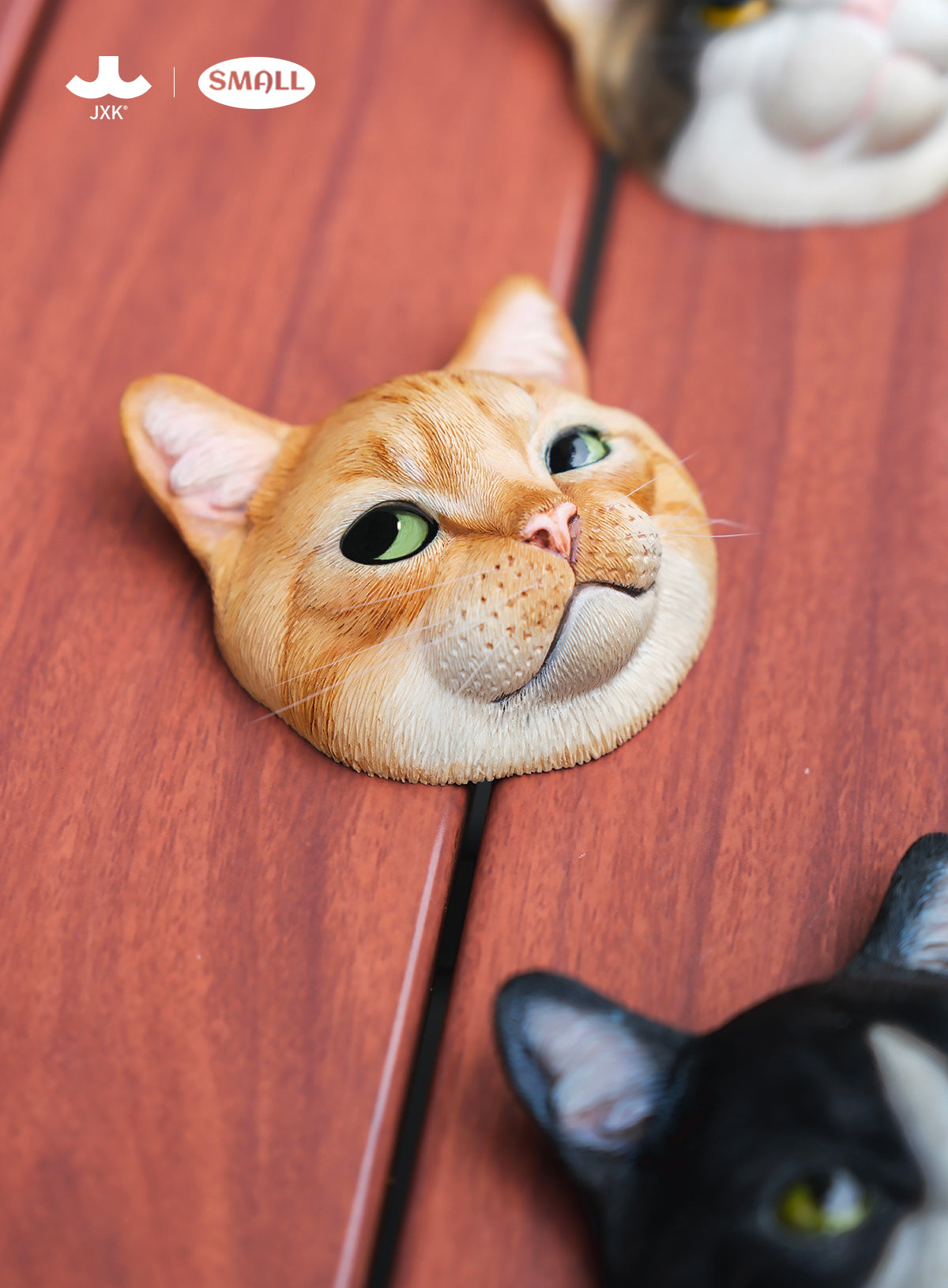 PRE-ORDER JXK - Small Cat Head Fridge Magnet